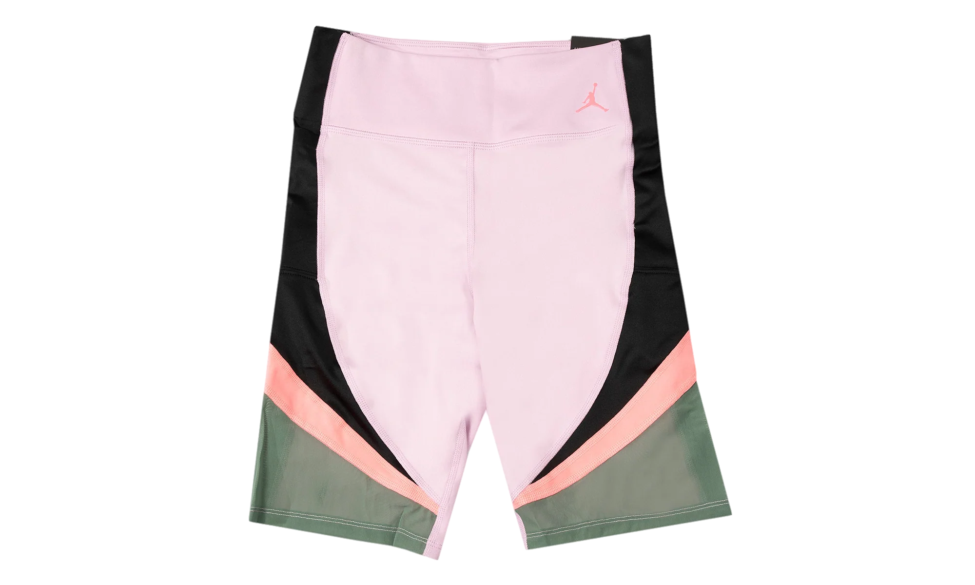 Jordan Heatwave Bike Shorts WMNS "Light Arctic Pink / Black / Green" DC2151 676