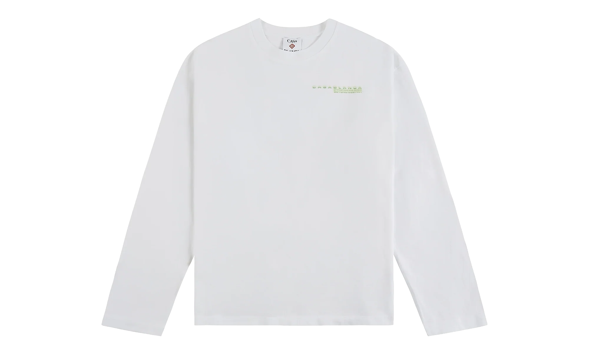 Glitch Orchid Long Sleeve T‑Shirt "White" M P26 JTS 062 02
