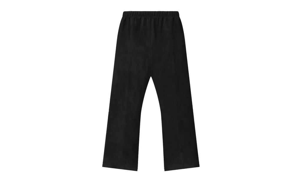 Suede Fleece Flare Pants "Vintage Black" 130HO258301F