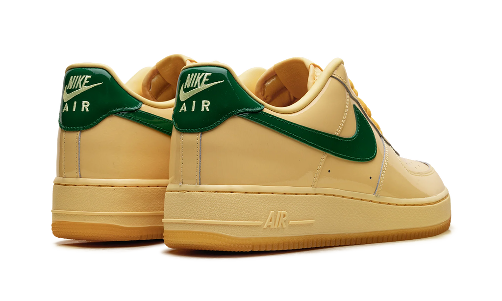 Air Force 1 Low "Patent Leather Topaz Gold Pine Green" IO4489 700