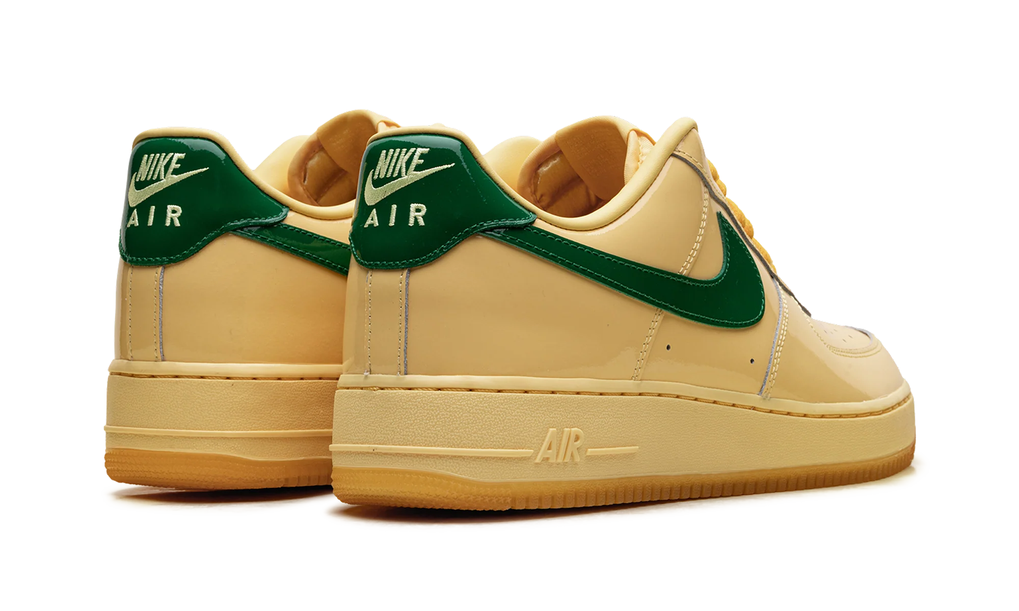 Air Force 1 Low "Patent Leather Topaz Gold Pine Green" IO4489 700