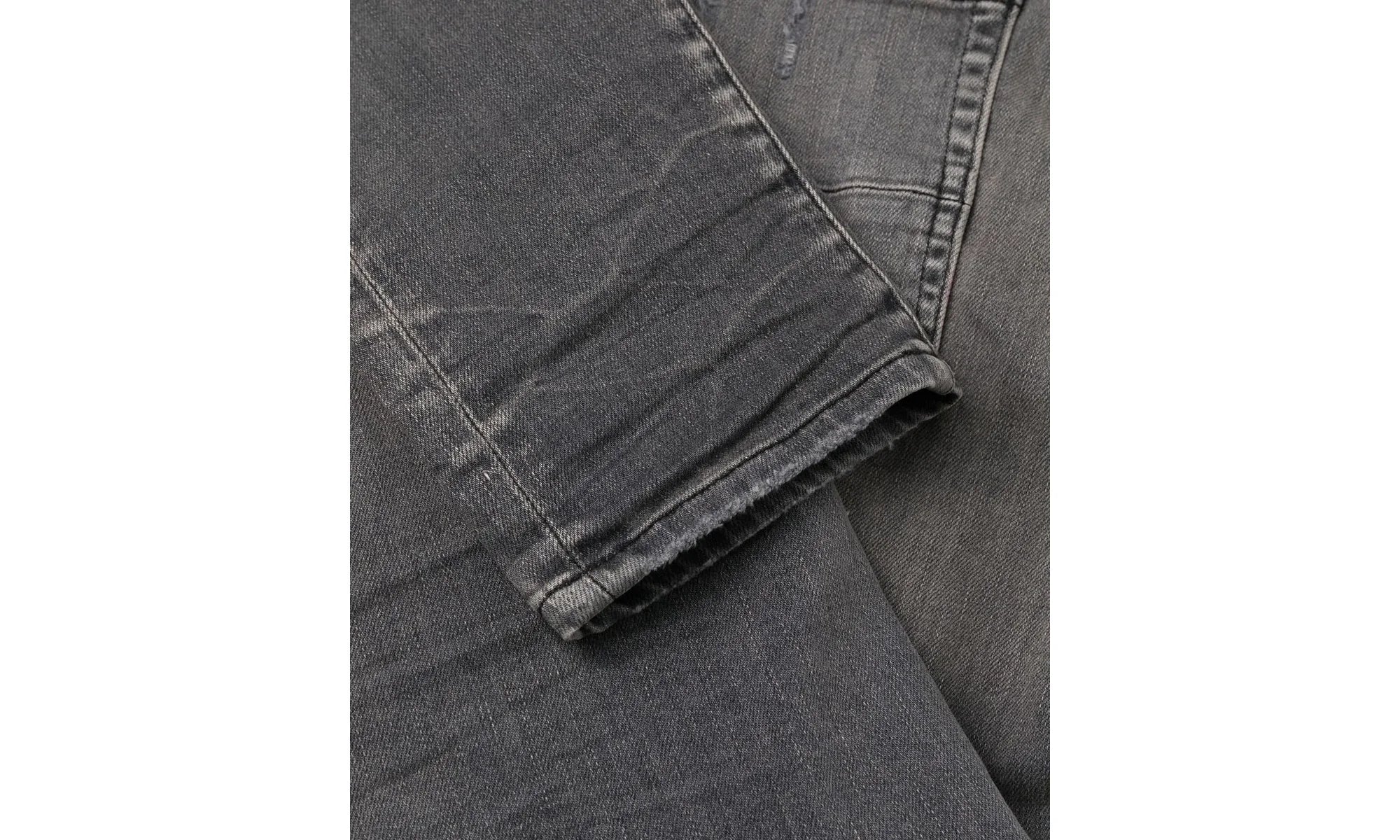MX1 Green Ultra Suede Repair Jeans "Grey" PF22MDS004 030