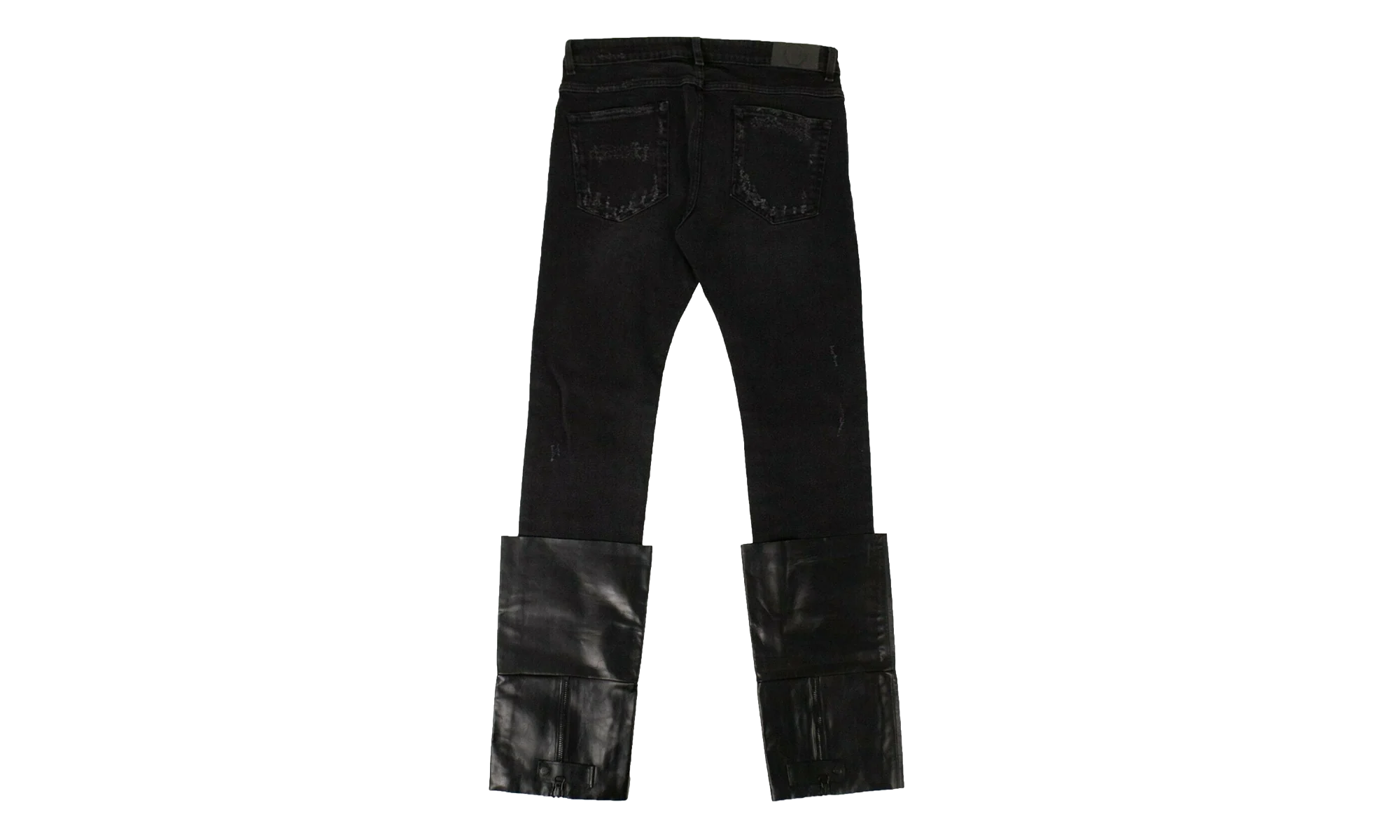 Warrn Moto Boot Jeans "Black" 75LE 1356