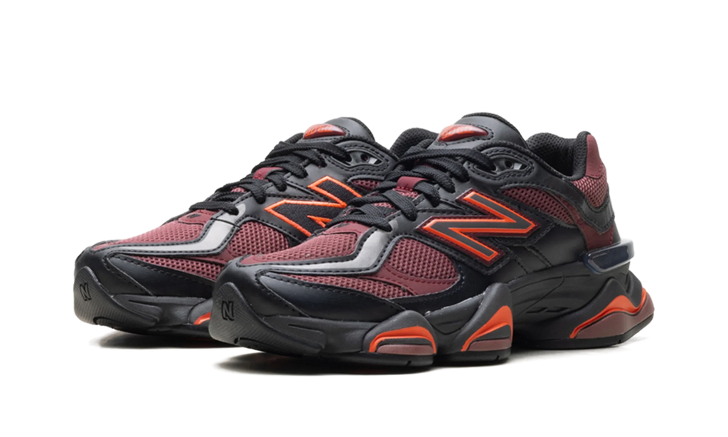 9060 "Black / Washed Burgundy" U9060BLA