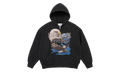MM6 Maison Margiela Eagle Zip Up Hooded Sweatshirt "SS26 - Black" SU27173
