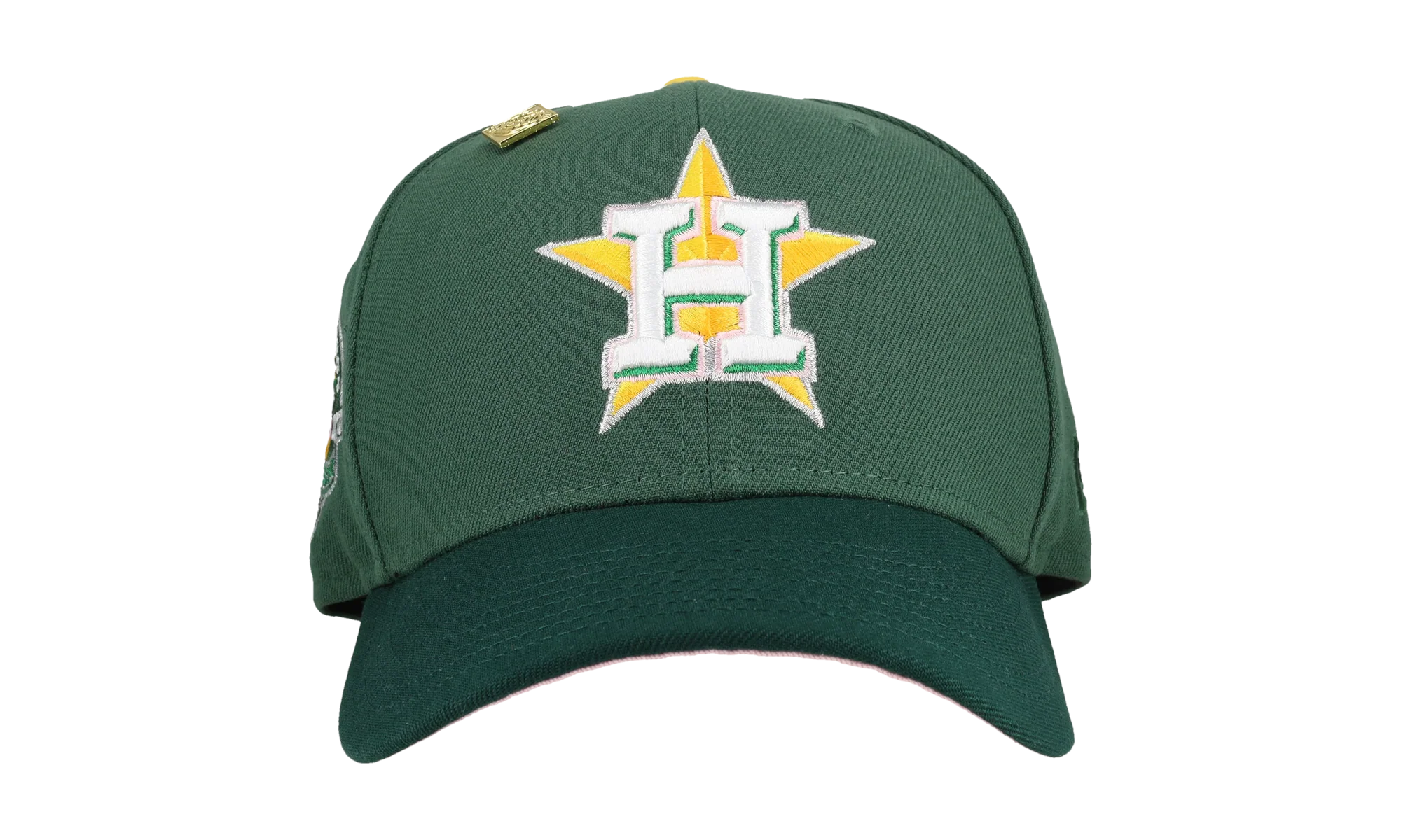 59FIFTY Houston Astros 45th Anniversary Fitted Hat "Dark Green / Yellow Star" NE128