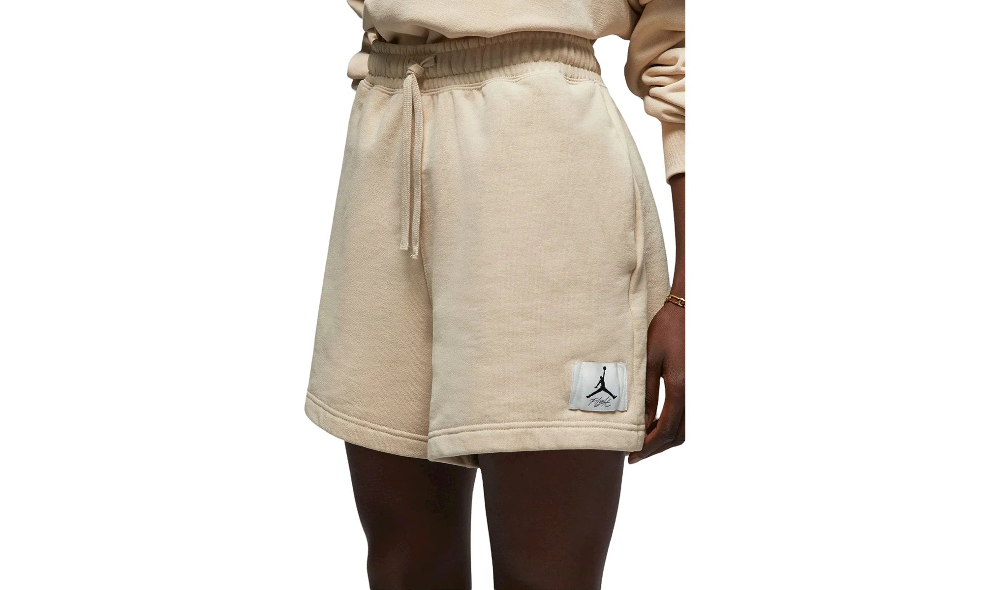 Jordan Essential Fleece Shorts WMNS "Sanddrift" DM3242 126