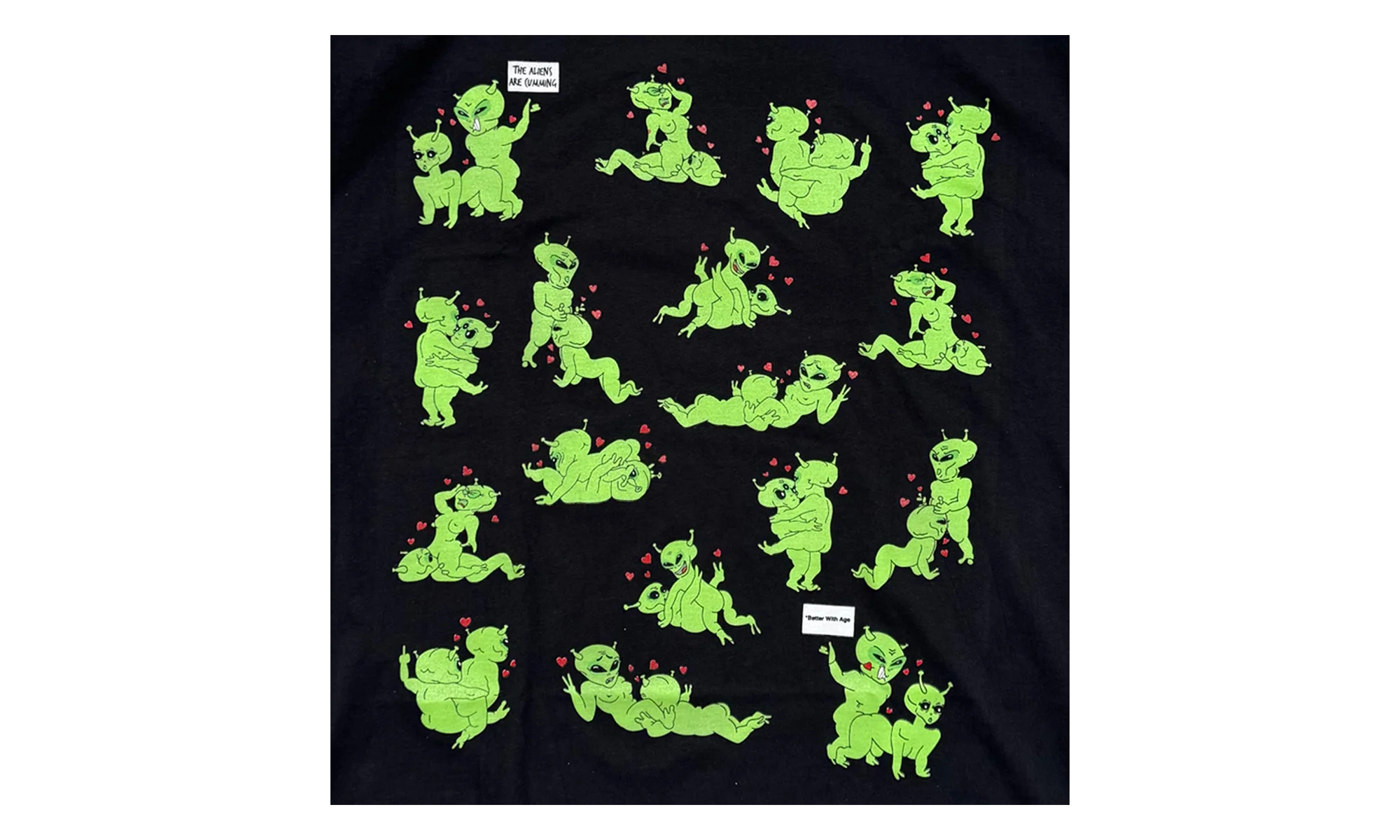 Area 69 Tee "Black" BWA82