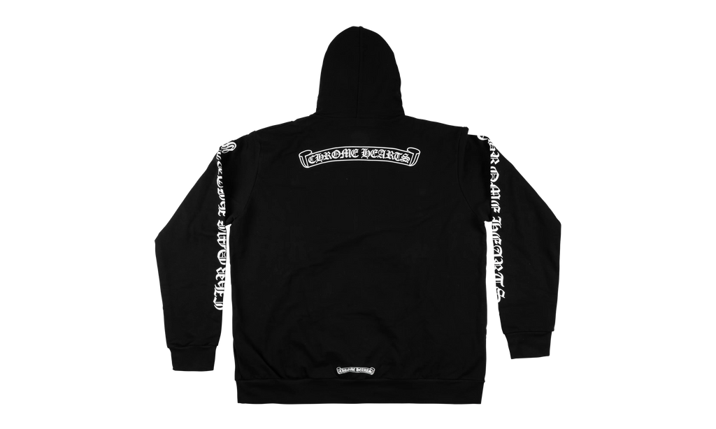 Scroll Zip up Hoodie "Black" CHRM0827