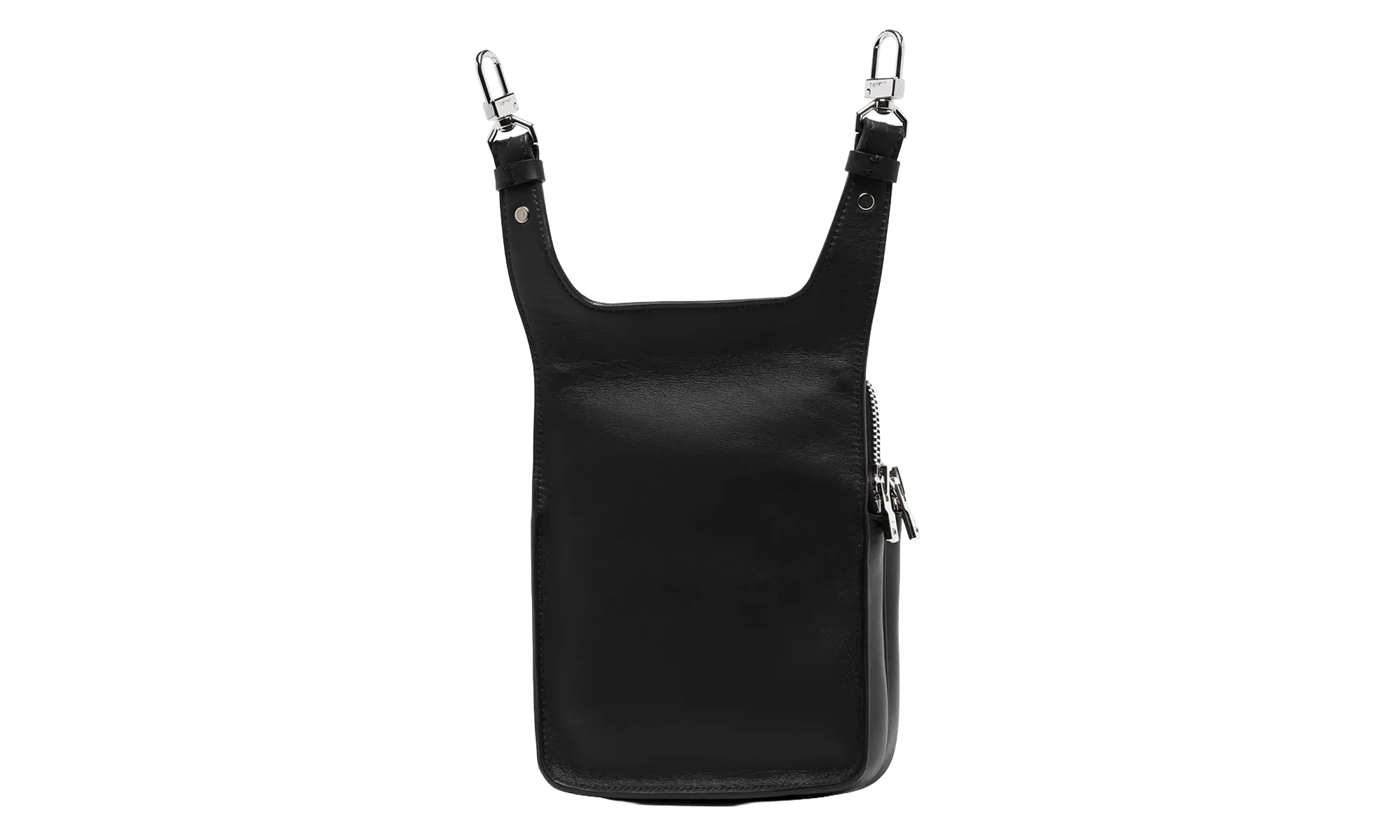 Calf Hip Pouch "Black / Silver" W0A32326CA BLS