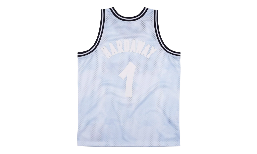 NBA Penny Hardaway Cloudy Skies Swingman Jersey "1994 Orlando Magic - Light Blue" SMJYBW19061 OMALTBL94AHA