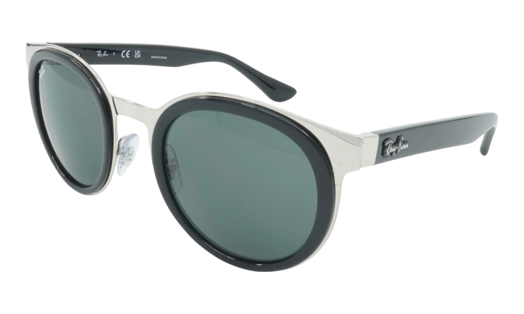 BONNIE SUNGLASSES "BLACK ON SILVER" RB3710-003-71_50