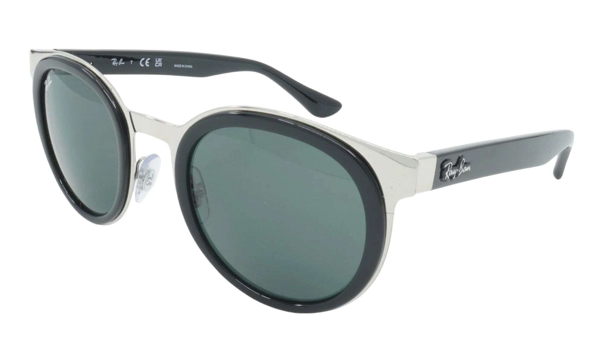 BONNIE SUNGLASSES "BLACK ON SILVER" RB3710-003-71_50