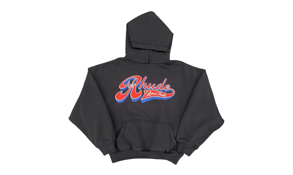 Pit Stop Hoodie "Vintage Black / Red / Blue" RHSS26HO02012 BLK
