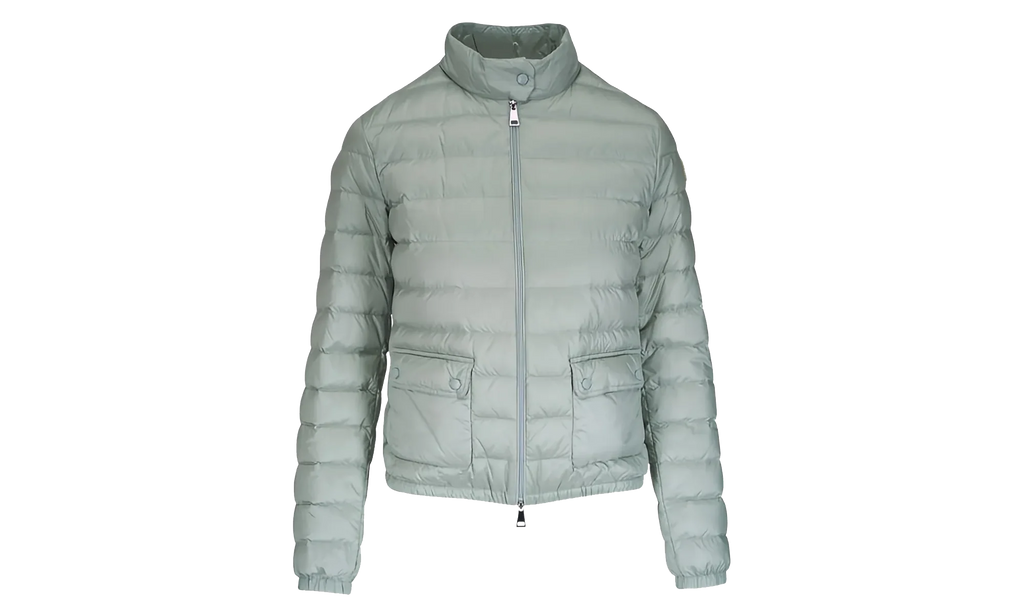 Lans Zipper Stand Collar Jacket WMNS "Gray" MON47