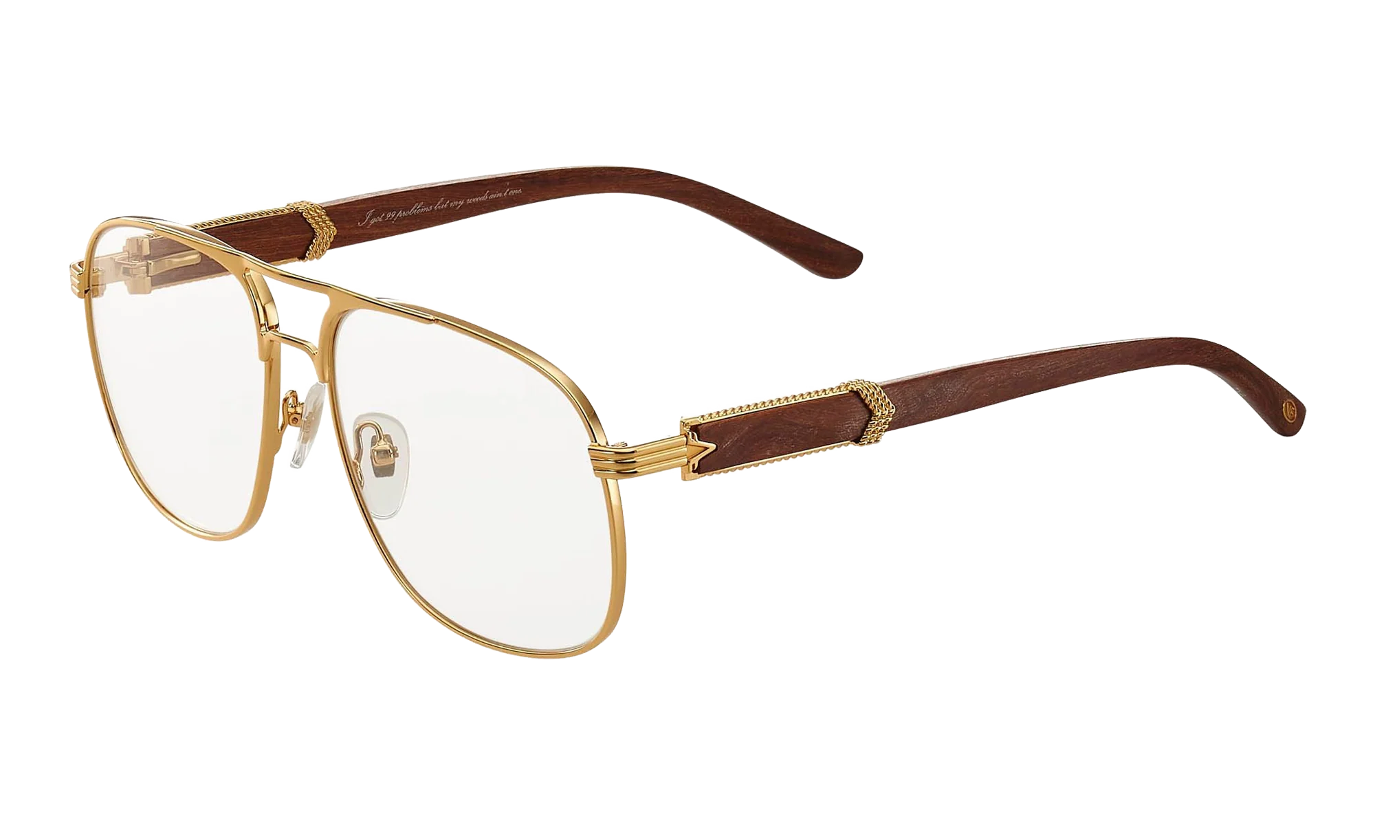 Snatch Atelier Mirage Woods "Yellow Gold / Clear" WDSN2 0003 23A5