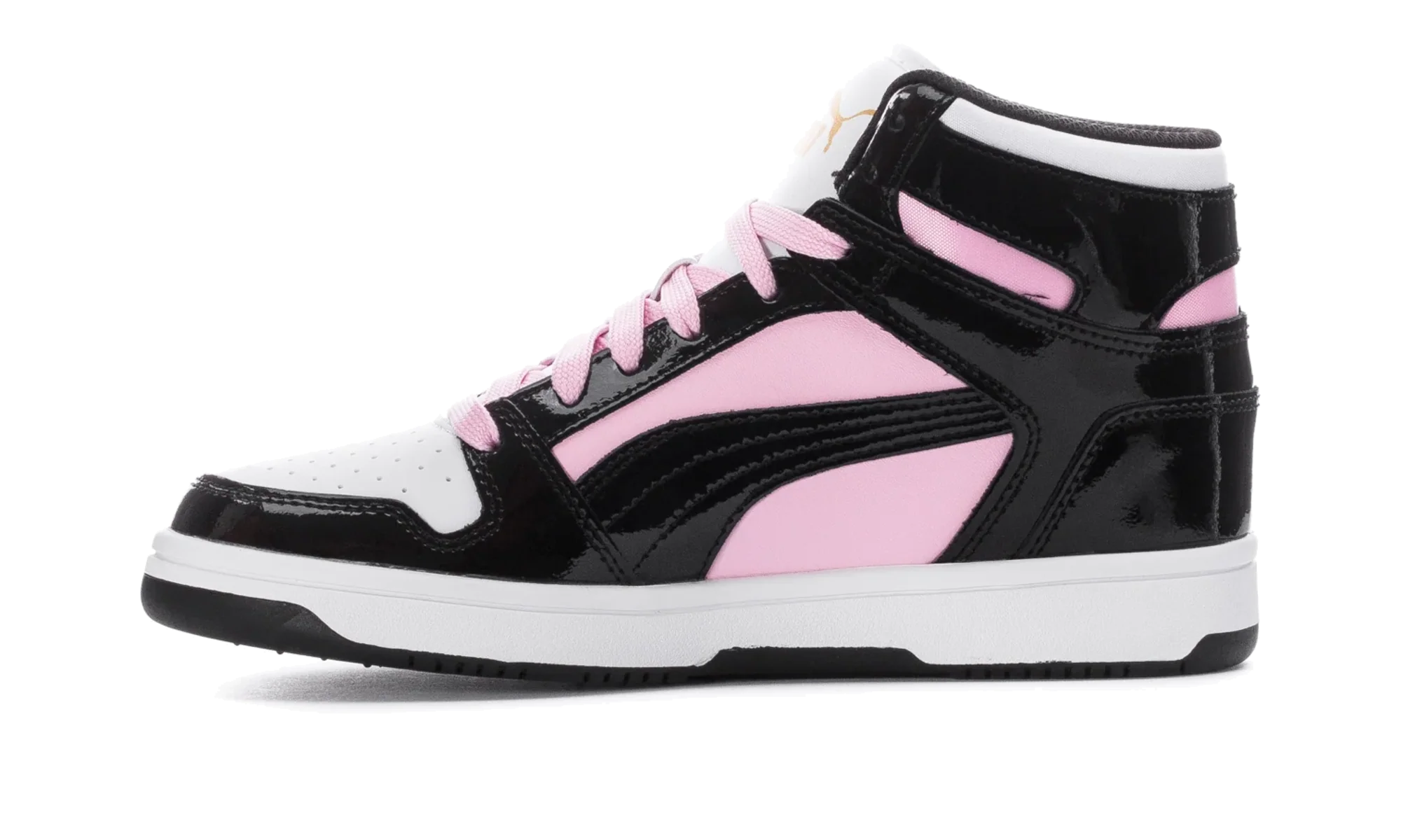 REBOUND LAYUP WMNS "Pale Pink / Black / White / Gold" 399643 02