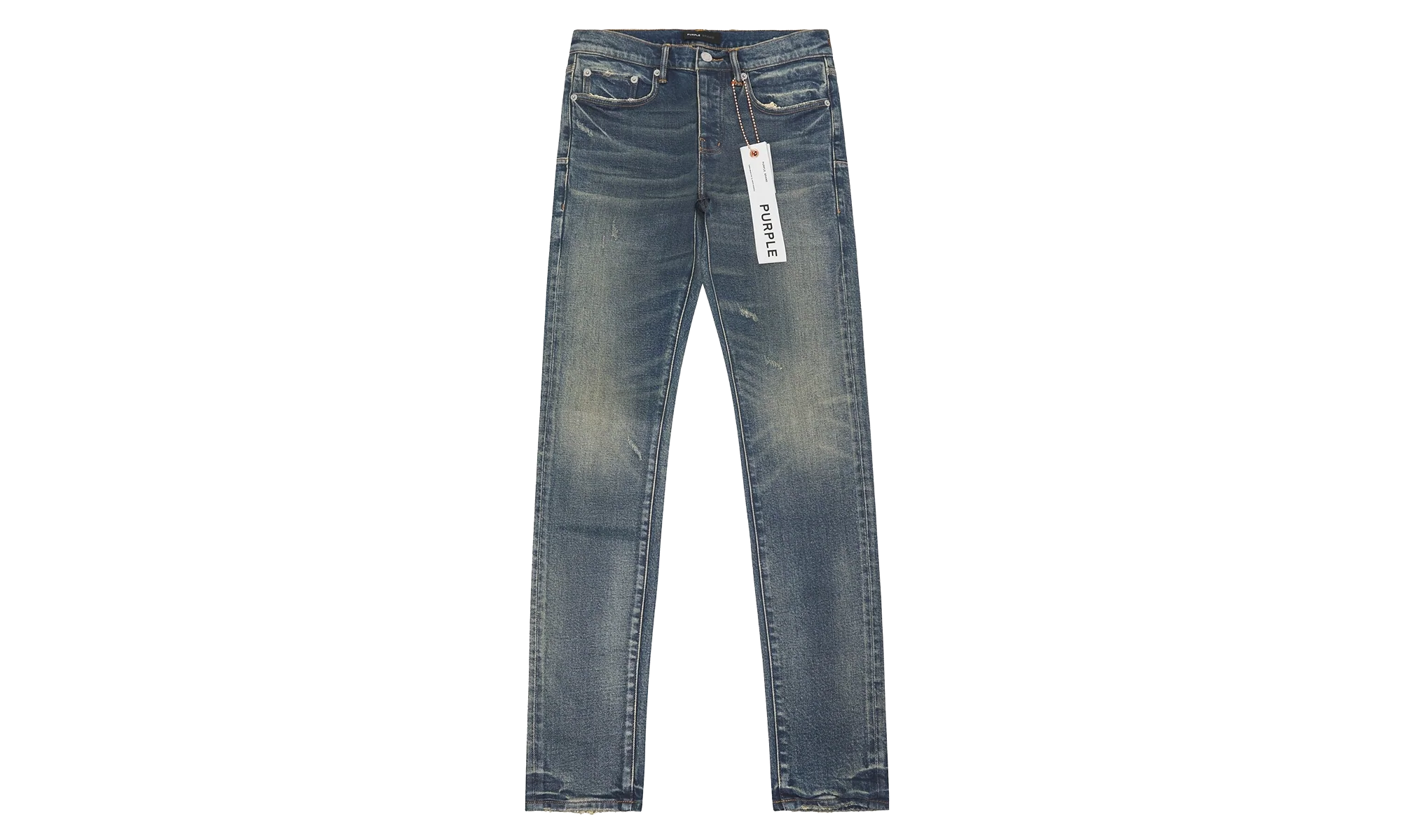 Purple Brand Southgate Coated Authentic Indigo "BLUE" P001 SSWA125