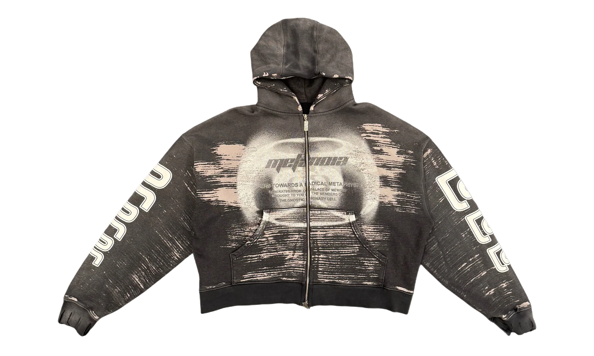 RADICAL ALMA CVA ZIP HOODIE "Black" RIV04