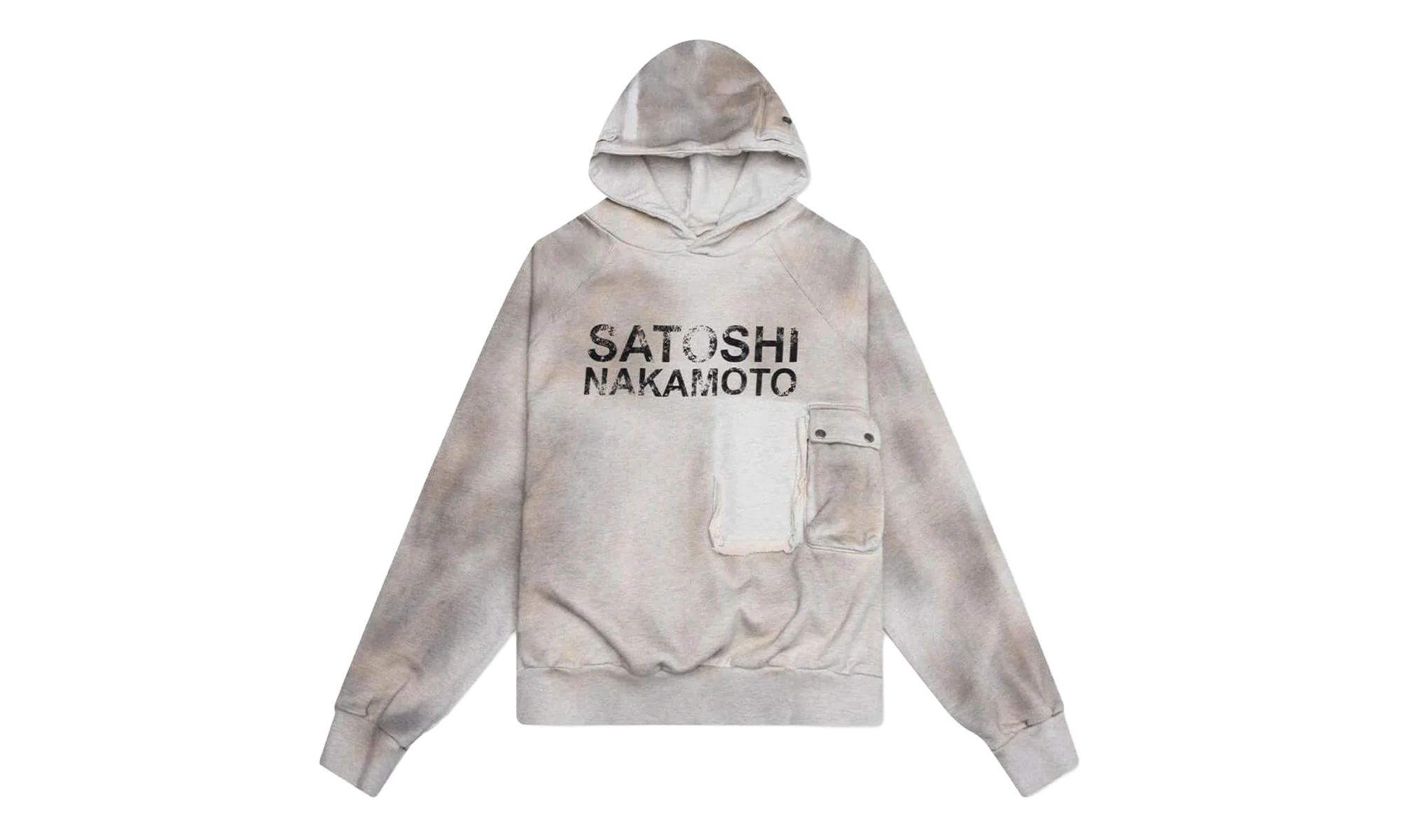 Cargo Hoodie "Dirty White" SAT007