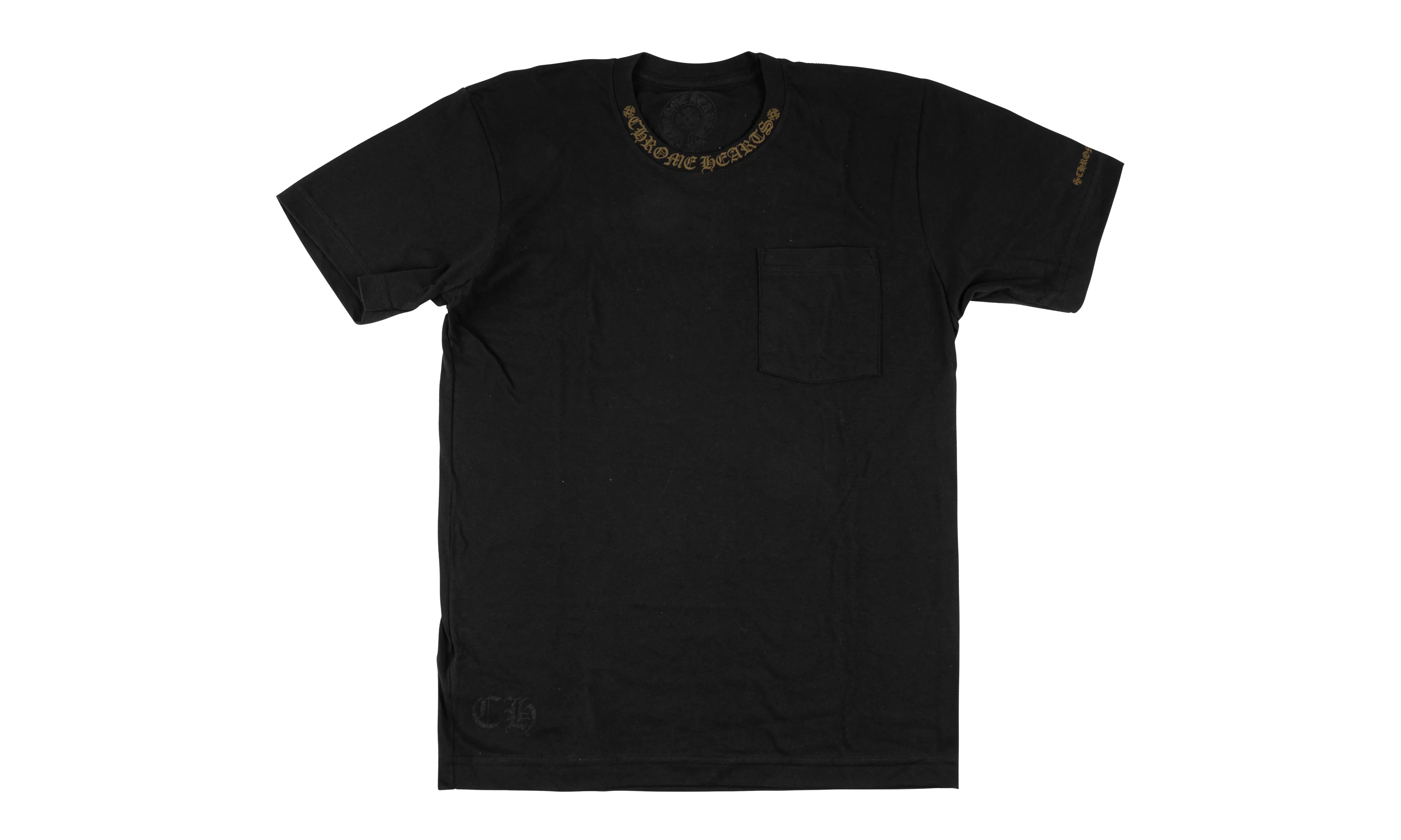 Neck Logo T Shirt "Black/Olive" CHRM0898