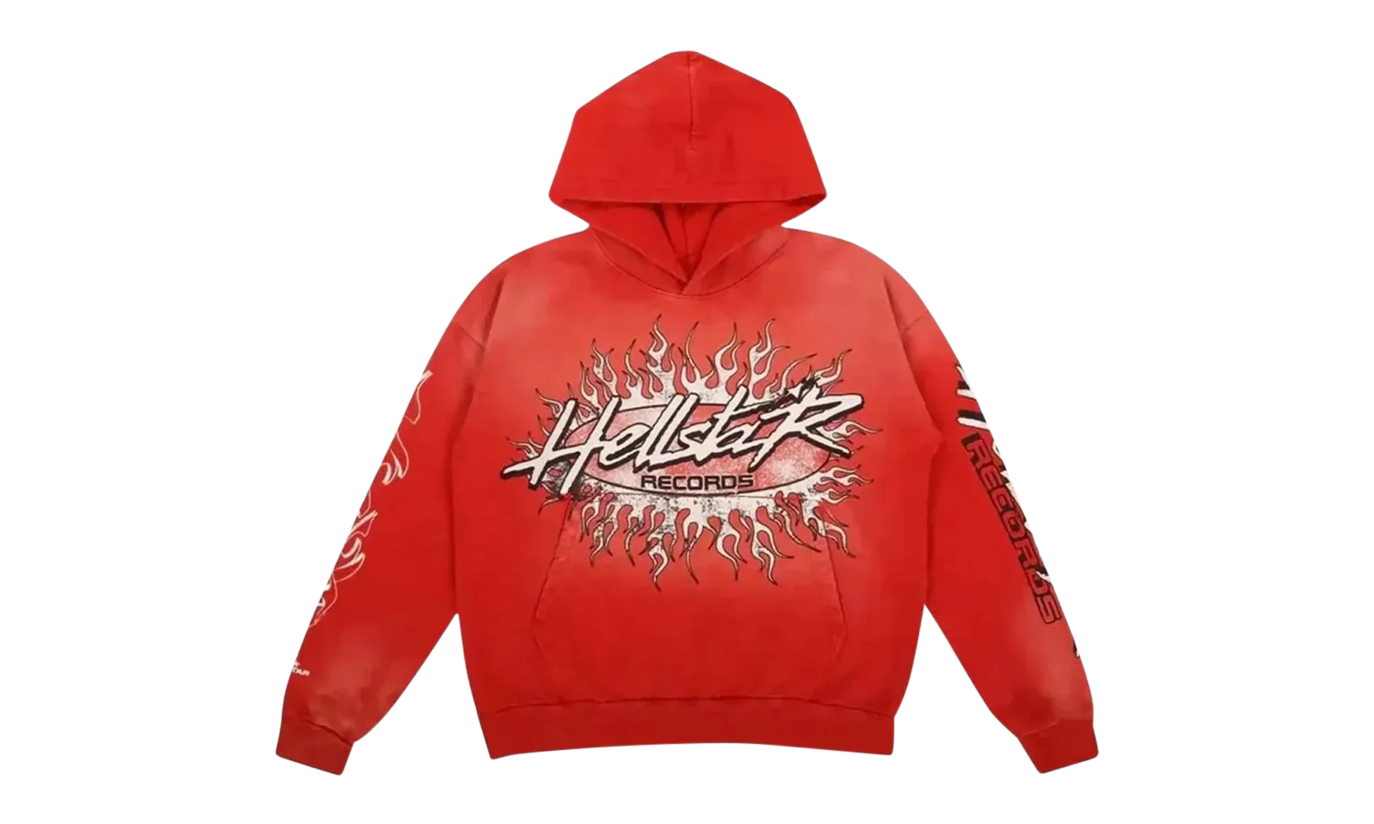 HELLSTAR RECORDS HOODIE "Red" HSR164