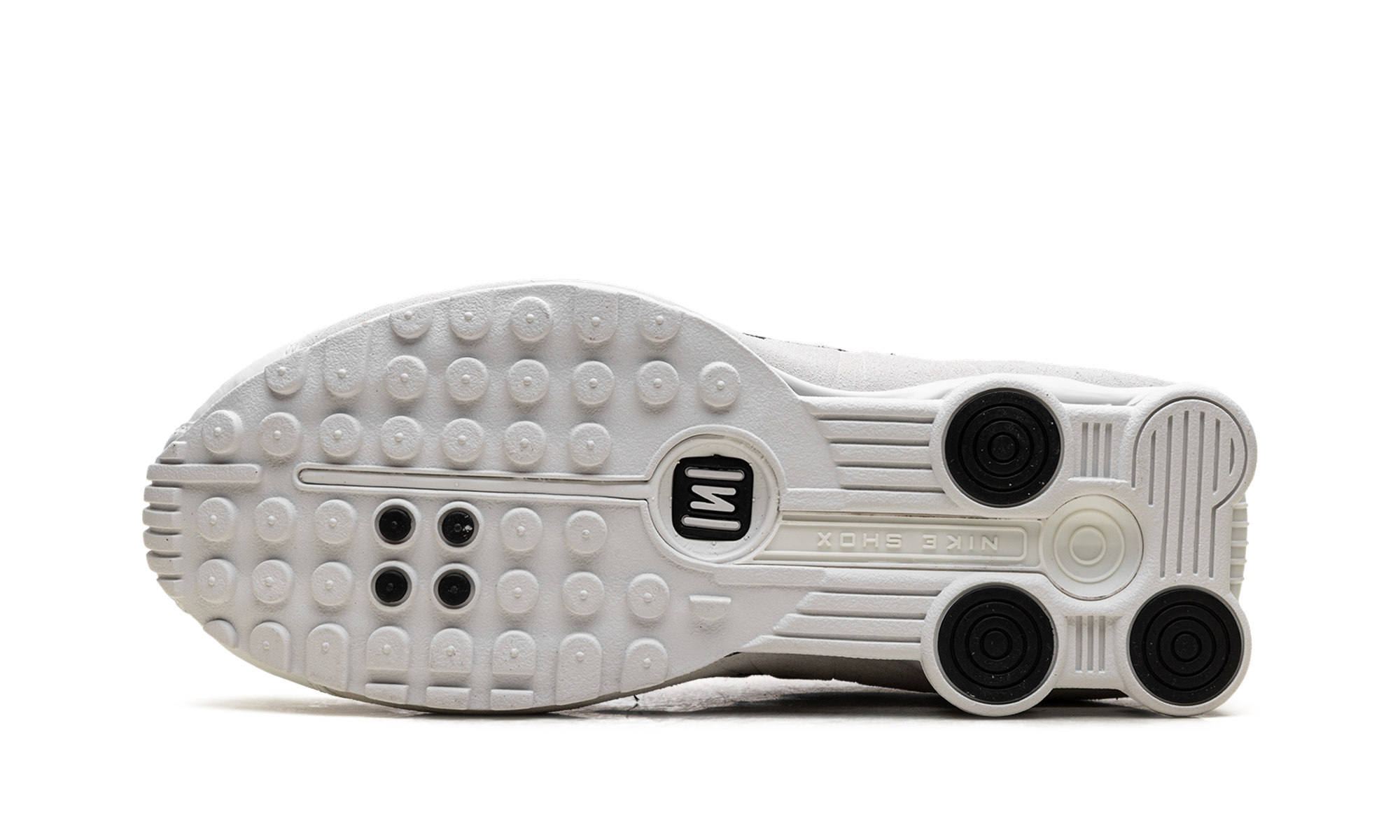 Shox R4 WMNS"White Black Suede" HQ7739 100