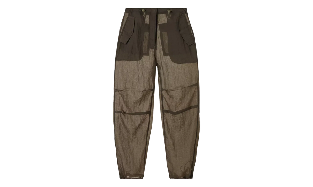 Nuru Sheer Parachute Pant "Dark Brown" KITH60