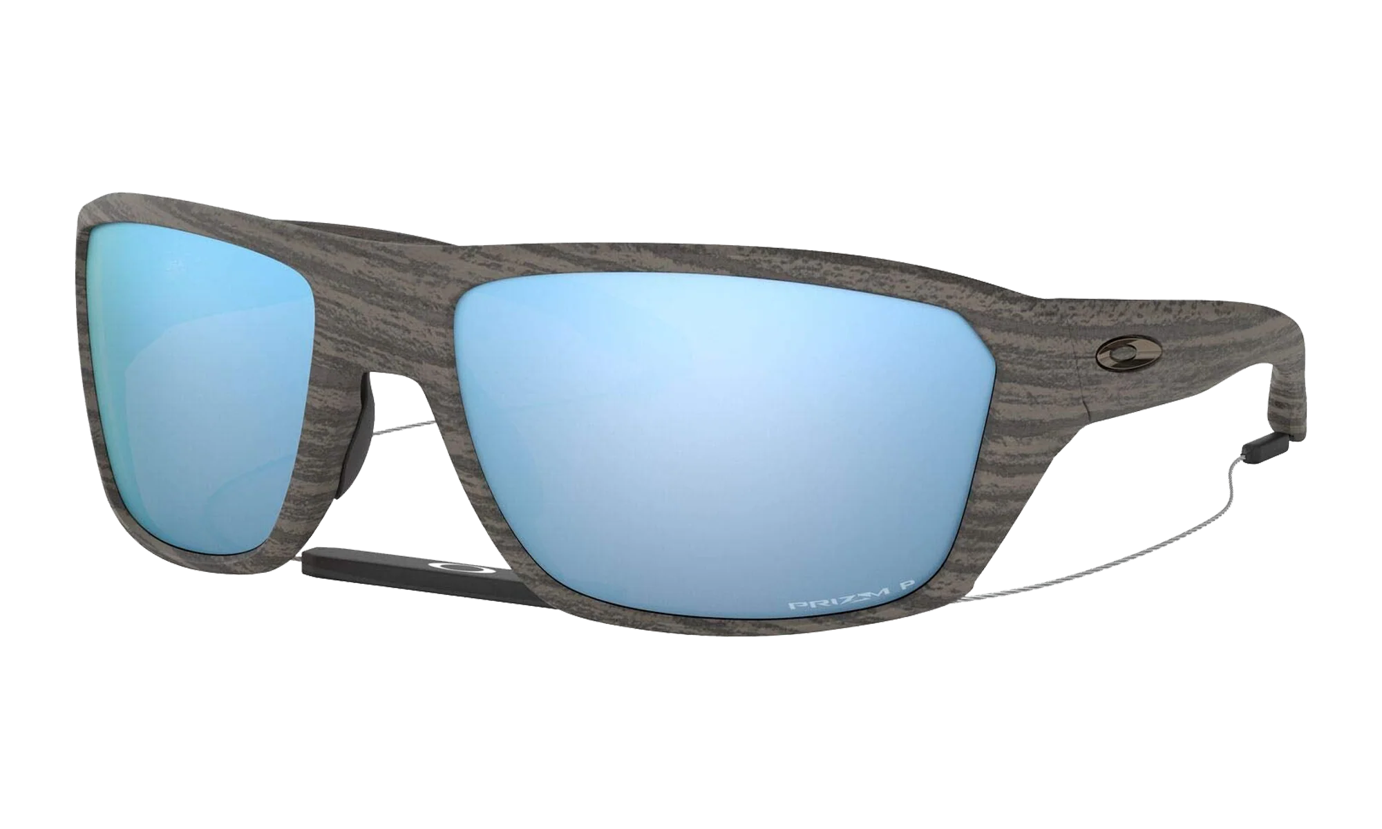 Split Shot Polarized Sunglasses "Woodgrain / PRIZM Deep Water Polarized" OO9416 16
