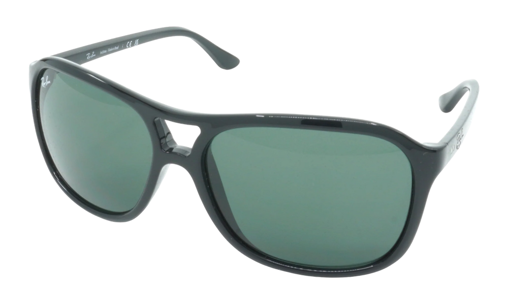 SQUARE SUNGLASSES "POLISHED BLACK" RB4128-601_ 60
