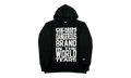 Mission Statement Hooded Sweatshirt "Black" DT307