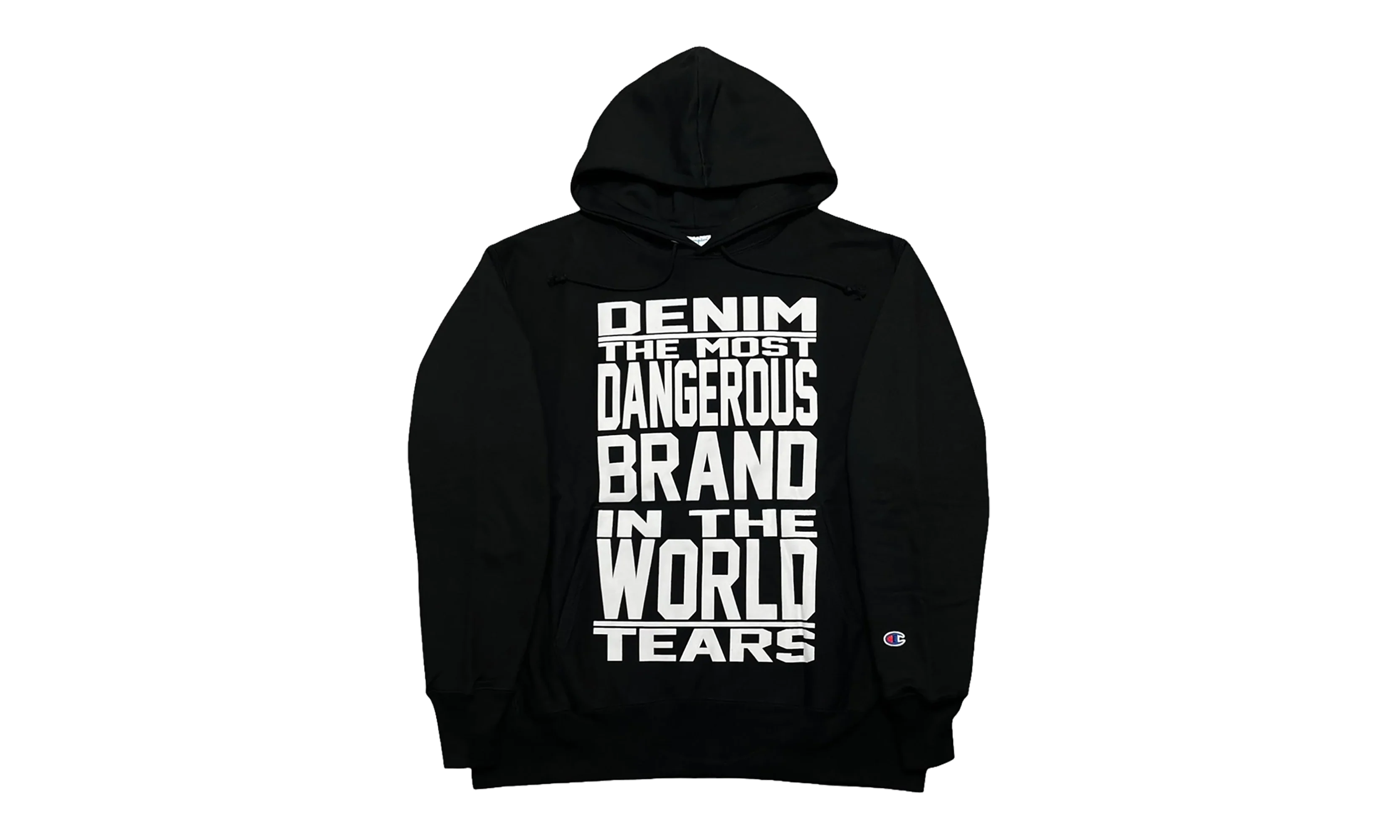 Mission Statement Hooded Sweatshirt "Black" DT307