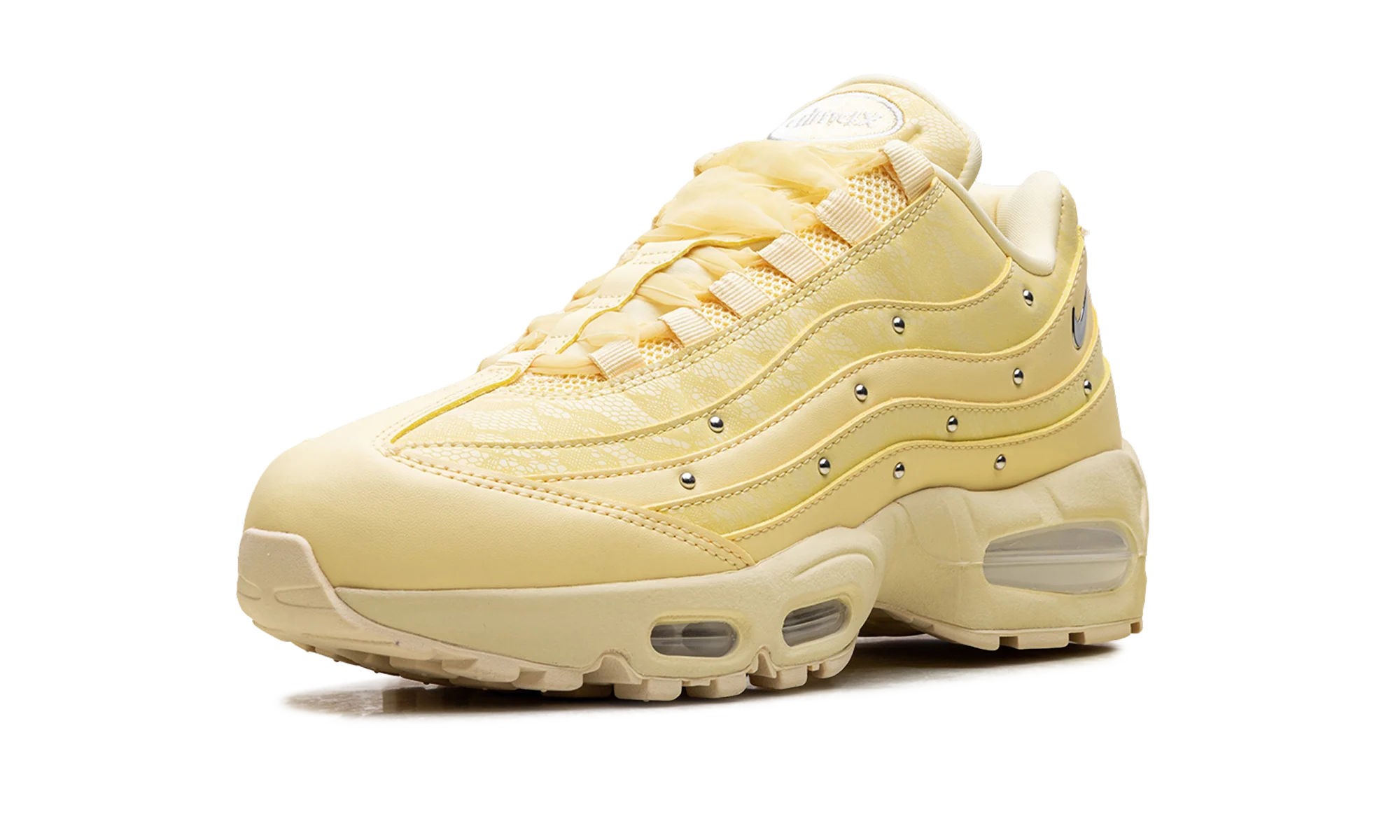 Air Max 95 WMNS "Soft Yellow Silver Studded" IQ3444 722