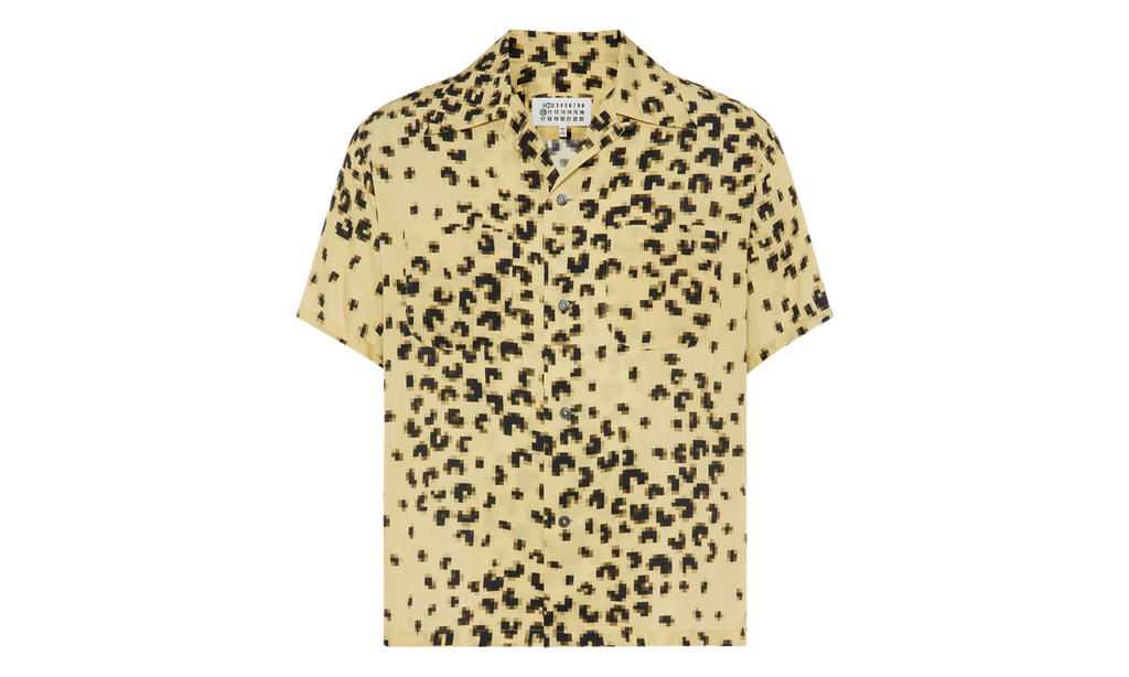 Pixel Short Sleeve Shirt "Leopard" S50DR0013M35766169S