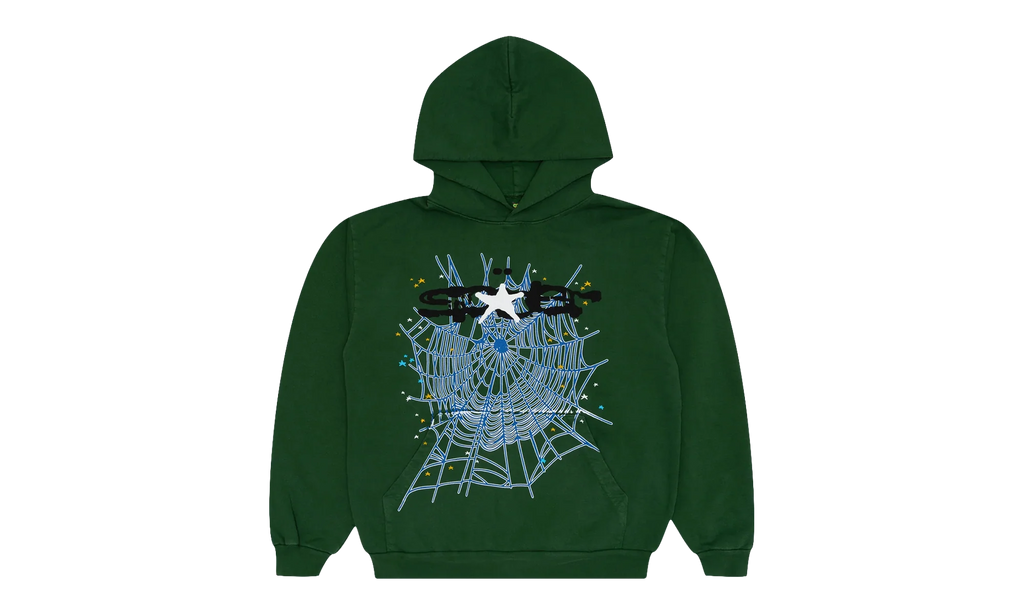 Web Hooded Sweatshirt "Hunter Green" SP5der325