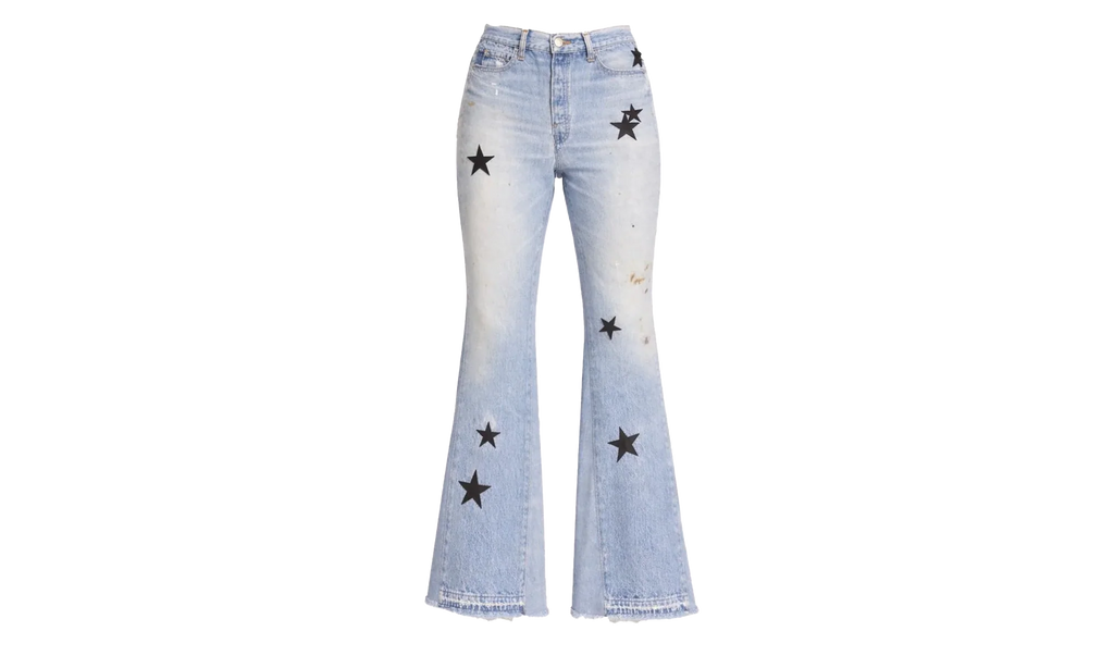 Leather Star Recon Flare Jeans "Multi Indigo" Y0W01406RD MUI