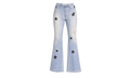 Leather Star Recon Flare Jeans "Multi Indigo" Y0W01406RD MUI