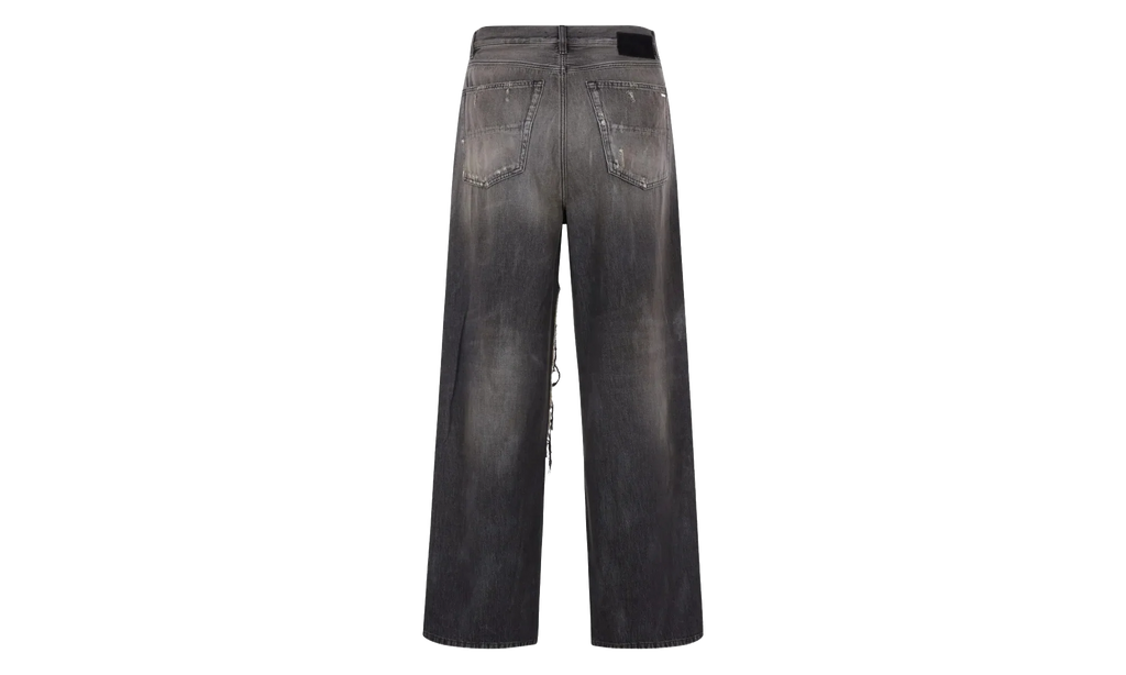 Carpenter Repaired Baggy Jean "Crafted Black" AMBMJE1006 680