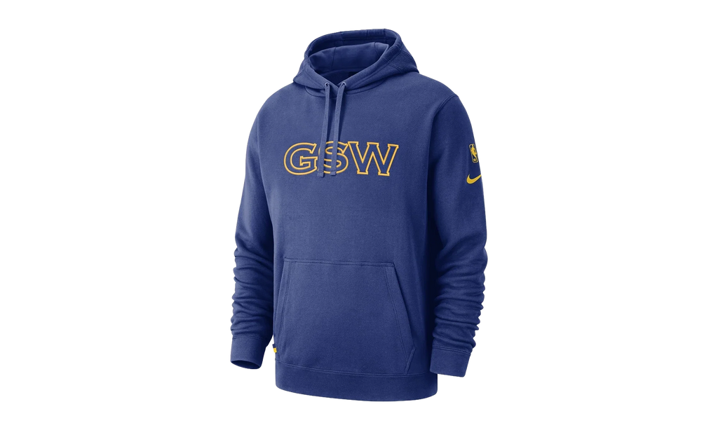 NBA Golden State Warriors Courtside Hoodie "Rush Blue" AJ2849 495