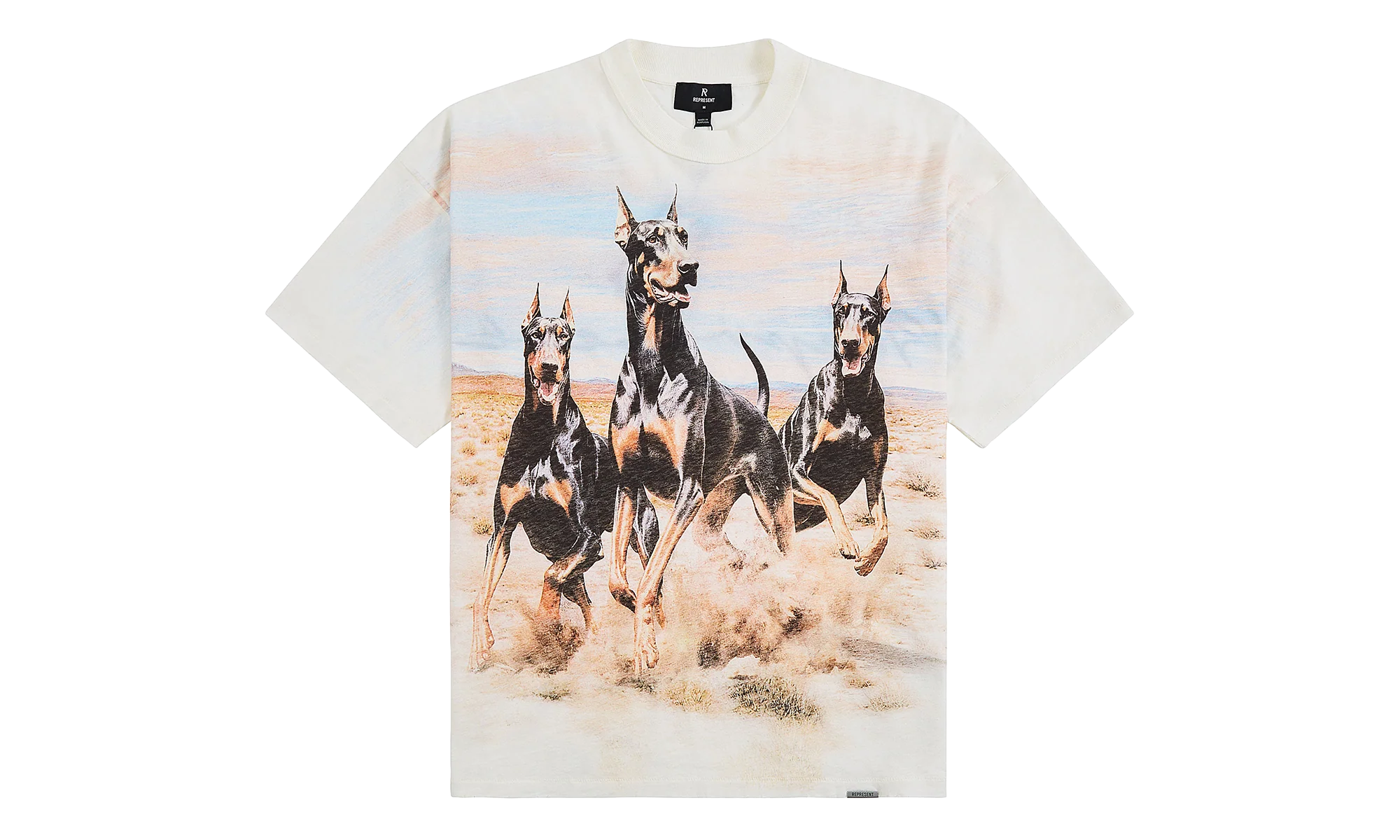 Western Dobermans Tee "Flat White" MLM100665 72