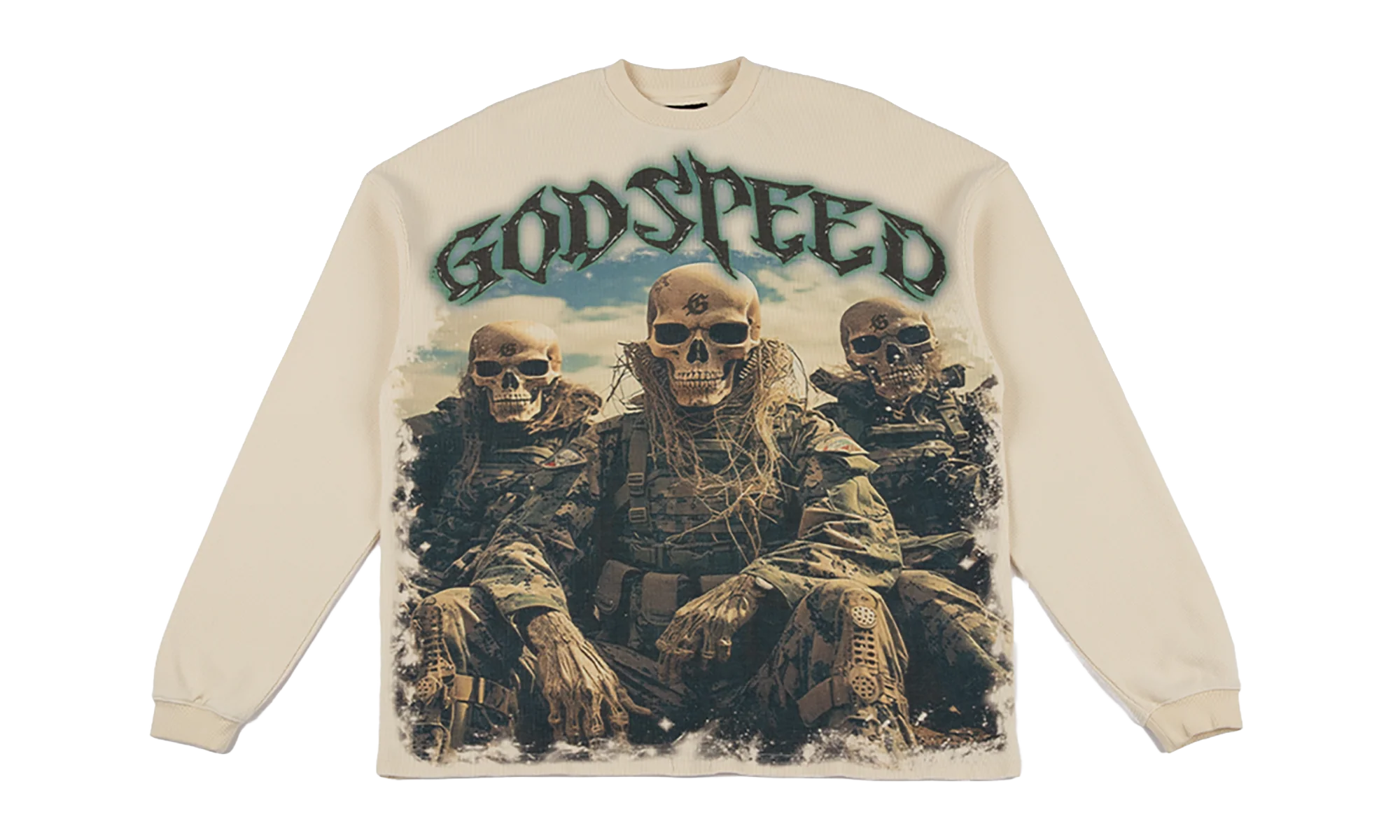 Squadron Thermal Sweatshirt "Bone" GS119