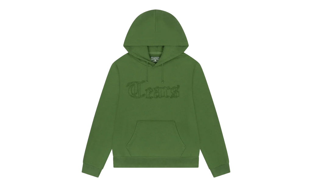 Tears Cut Out Hoodie "Cactus" DT395