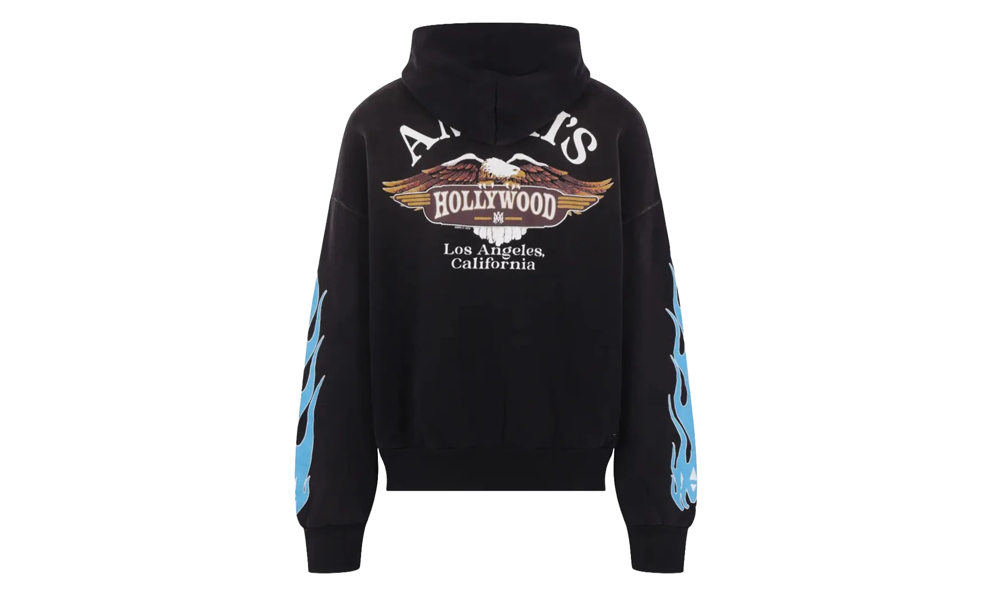 MA Flames Zip Hoodie "Black" AMTOJR1113 001