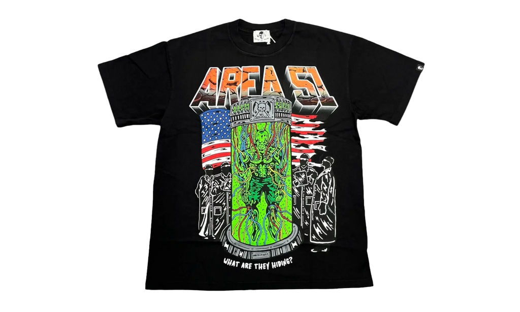 Area 51 Logo Short Sleeve Tee "Black" WLA51SSTSB