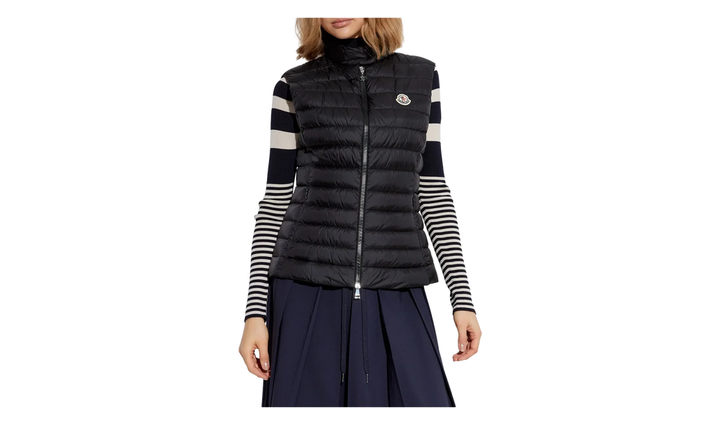 Igens Stand Collar Vest WMNS "Black" MON65