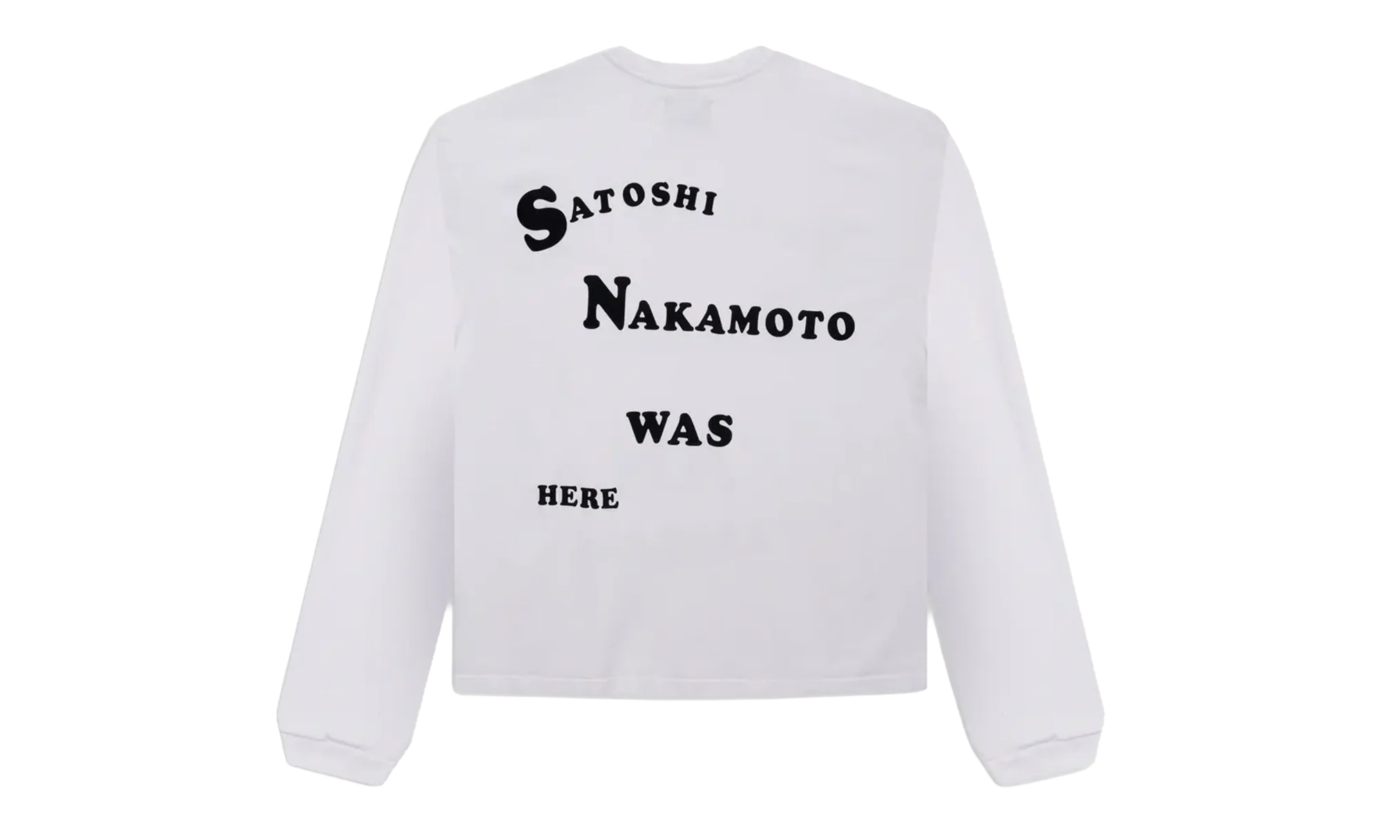 Follow Me Long Sleeve Tee Shirt "White" FW24LS001 WHT