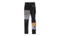 BANDANA ART PATCH JEAN "Aged Black" PF22MDS021