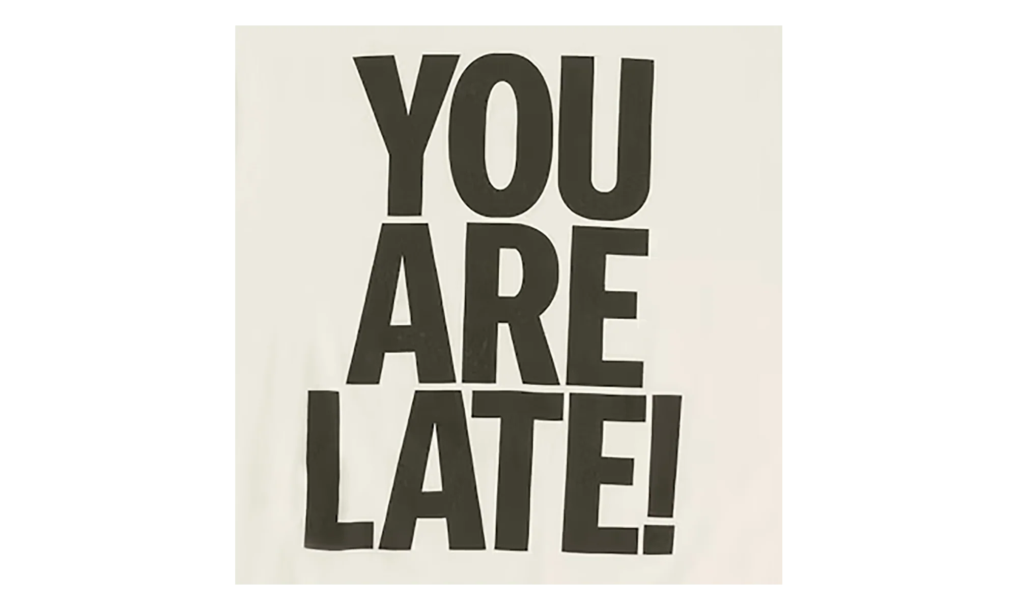 Atk You Are Late "White" GD085