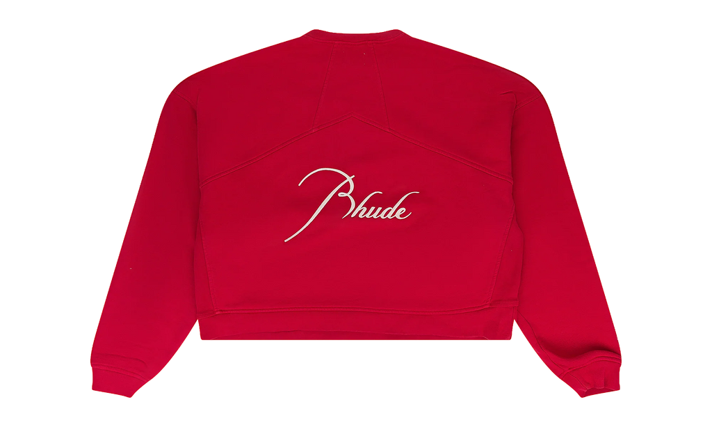 SCRIPT LOGO CREWNECK "Red" RHD-MHDS-0026