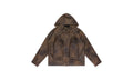 CLASSIC LEATHER JACKET "Green / Brown" WDWMOTW 0031